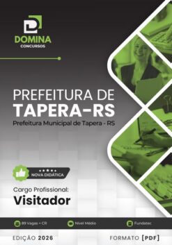 Visitador Tapera RS | Apostila 2026