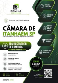 Administrador de Compras Câmara Itanhaém SP | Apostila 2026