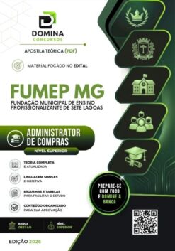Administrador de Compras FUMEP Sete Lagoas MG | Apostila 2026