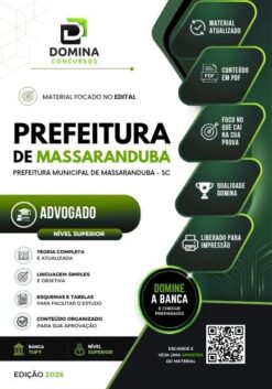 Advogado Massaranduba SC | Apostila 2026