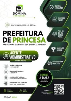 Agente Administrativo Princesa SC | Apostila 2026