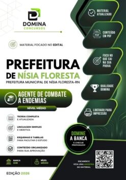 Agente de Combate a Endemias Nísia Floresta RN | Apostila 2026