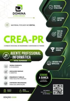 Agente Profissional Informática CREA PR | Apostila 2026