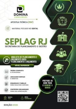 Analista de Planejamento e Orçamento SEPLAG RJ | Apostila 2026
