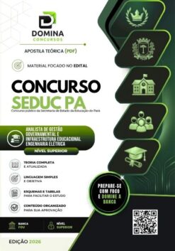 Analista Gestão Governamental Infraestrutura Engenharia Elétrica SEDUC PA | Apostila 2026