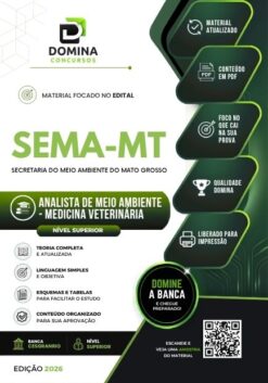 Analista Meio Ambiente Medicina Veterinária SEMA MT | Apostila 2026