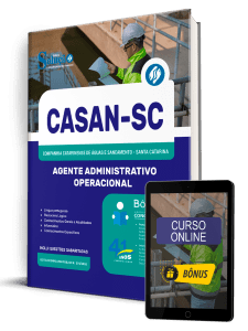 Apostila CASAN 2026 – Agente Administrativo Operacional
