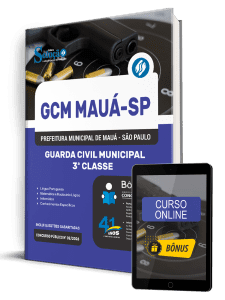 Apostila Prefeitura de Mauá-SP 2026 - Guarda Civil Municipal - 3ª Classe