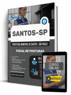 Apostila Prefeitura de Santos – SP 2026 – Fiscal de Posturas