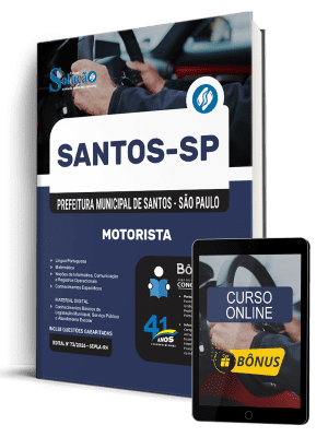 Apostila Prefeitura de Santos - SP 2026 - Motorista 1 Apostila Prefeitura de Santos - SP 2026 - Motorista
