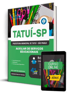 Apostila Prefeitura de Tatuí-SP 2026 – Auxiliar de Serviços Educacionais