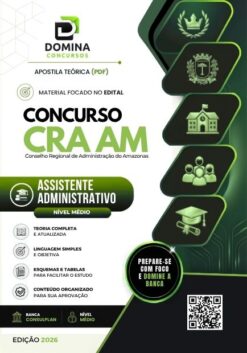 Assistente Administrativo CRA AM | Apostila 2026