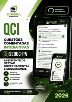 Assistente de Gestão Governamental e Educacional SEDUC PA | 750 Questões Comentadas 2026
