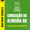 Curso Preparatório: Prefeitura de Conceição do Almeida – BA – Técnico em Enfermagem | Completo 2026