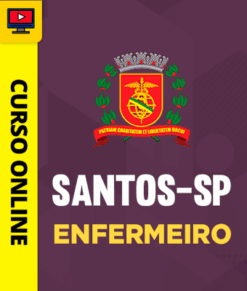 Curso Preparatório: Prefeitura de Santos - SP - Enfermeiro | Completo 2026