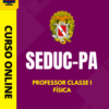 Curso Preparatório: SEDUC-PA – Professor Classe I – Física | Completo 2026 Curso Preparatório: SEDUC-PA – Professor Classe I – Física | Completo 2026