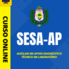 Curso Preparatório: SESA-AP – Auxiliar em Apoio Diagnóstico – Técnico em Laboratório | Completo 2026