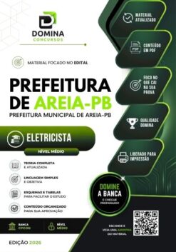 Eletricista Areia PB | Apostila 2026