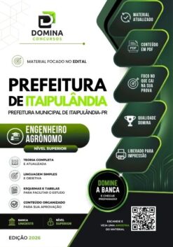 Engenheiro Agrônomo Itaipulândia PR | Apostila 2026