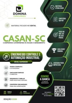 Engenheiro de Controle e Automação CASAN SC | Apostila 2026