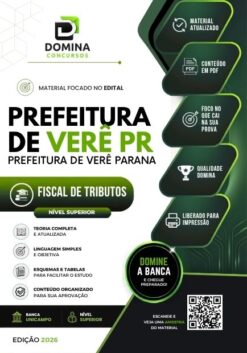 Fiscal de Tributos Verê PR | Apostila 2026