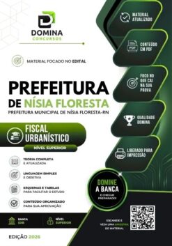 Fiscal Urbanístico Nísia Floresta RN | Apostila 2026