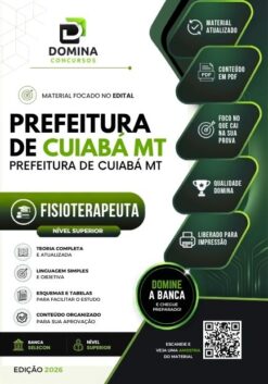 Fisioterapeuta Cuiabá MT | Apostila 2026