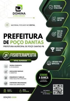 Fisioterapeuta Poço Dantas PB | Apostila 2026