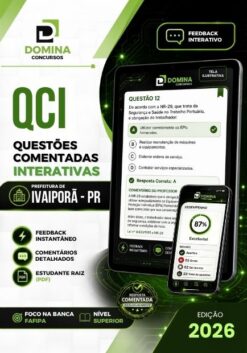 Ivaiporã PR – Nível Superior | 1000 Questões Comentadas 2026