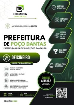 Oficineiro Poço Dantas PB | Apostila 2026