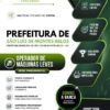 Operador de Máquinas Leves São Luís Montes Belos GO | Apostila 2026 Operador de Máquinas Leves São Luís Montes Belos GO | Apostila 2026