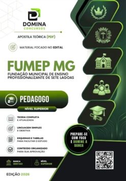 Pedagogo FUMEP Sete Lagoas MG | Apostila 2026