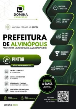 Pintor Alvinópolis MG | Apostila 2026