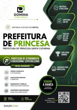 Professor de AEE Princesa SC | Apostila 2026