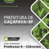 Professor de Ciências Caçapava SP | Apostila 2026
