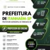 Professor de Creche Itanhaém SP | Apostila 2026