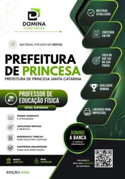 Professor de Educação Física Princesa SC | Apostila 2026