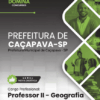 Professor de Geografia Caçapava SP | Apostila 2026