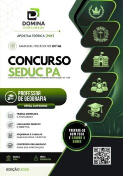 Professor de Geografia SEDUC PA | Apostila 2026