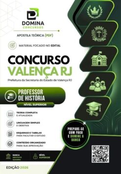 Professor de História Valença RJ | Apostila 2026