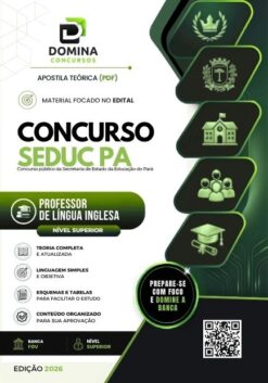 Professor de Inglês SEDUC PA | Apostila 2026