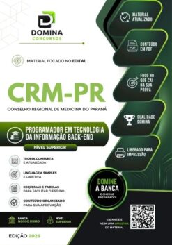 Programador em TI Back End CRM PR | Apostila 2026