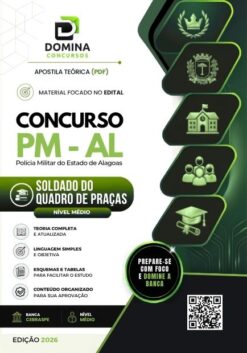 Soldado Polícia Militar PM AL | Apostila 2026