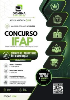 Técnico de Laboratório Mineração IFAP | Apostila 2026