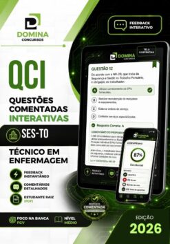 Técnico em Enfermagem SES TO | 750 Questões Comentadas 2026