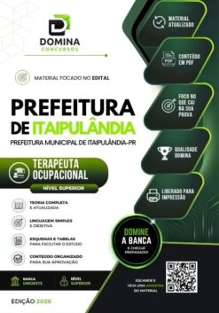 Terapeuta Ocupacional Itaipulândia PR | Apostila 2026