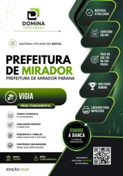 Vigia Mirador PR | Apostila 2026